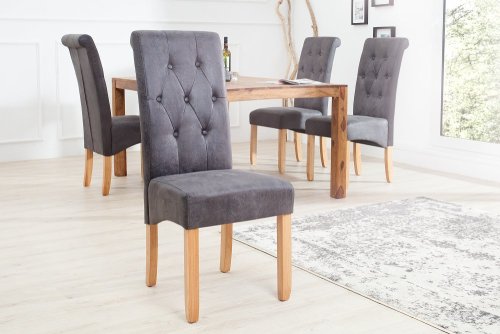 Chesterfield jídelní židle 2 ks DOLON Dekorhome