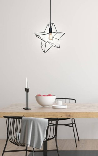 Závesná stropná lampa 1X60W E27 STAR