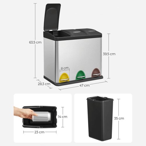 Odpadkový koš AUK-E1124