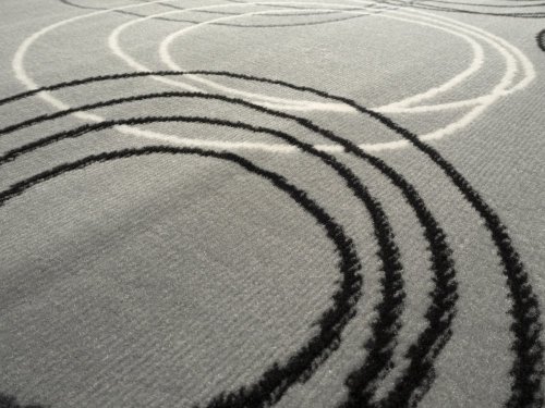 Kusový koberec Circles grey 190x280 cm