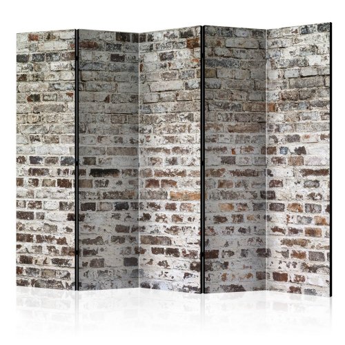 Paraván Old Walls Dekorhome - ROZMĚR: 225x172 cm (5-dílný)