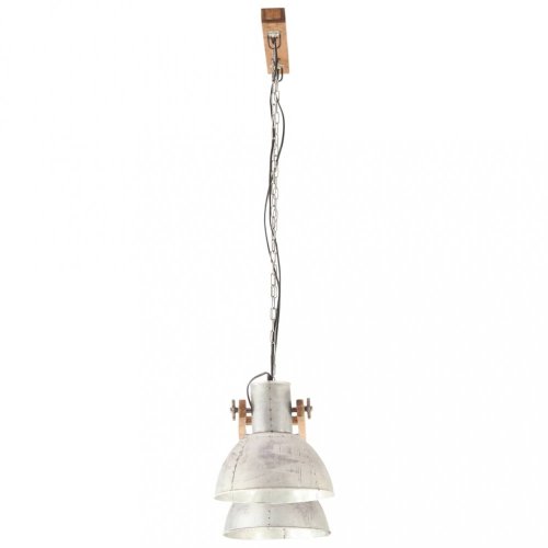 Závěsná lampa kov / mangovníkové dřevo Dekorhome