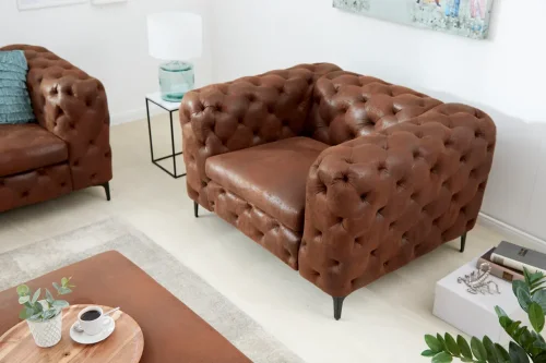 Chesterfield křeslo ZETHOS Dekorhome