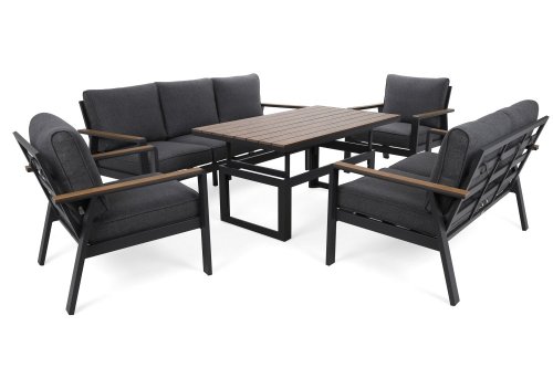 Záhradná sedacia súprava 5 ks