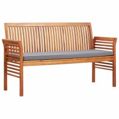 Zahradní lavice 150cm akáciové dřevo Dekorhomeřevo