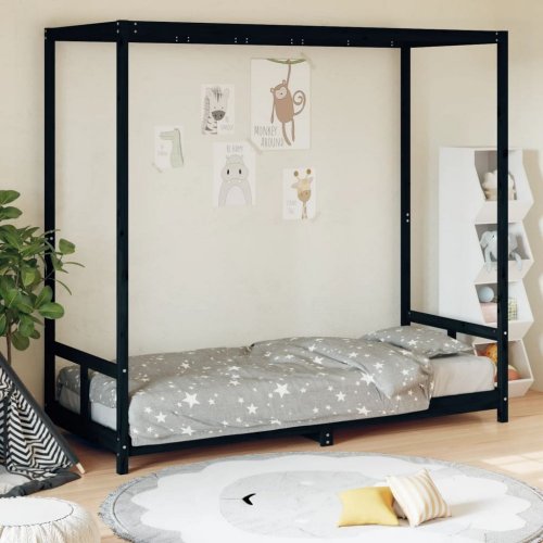 Dětská postel s nebesy Dekorhome - ROZMĚR LŮŽKA: 80 x 200 cm