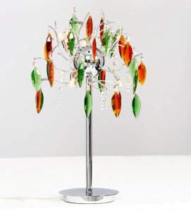 Stolní lampa Tree chrom 6 Akant