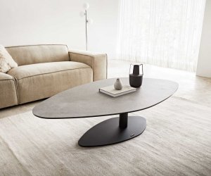 Konferenční stolek Vibana 140x80 cm keramika aspetto concreto beton