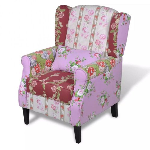 Kreslo patchwork Dekorhome