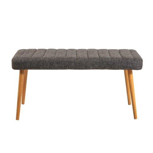 Jedálenský set s rozkladacím stolom a stoličkami (6 kusov) Santiago Atlantic Anthracite