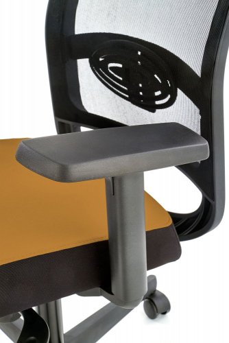 Kancelářská židle GULIETTA - BAREVNÁ VARIANTA: Hořčicová