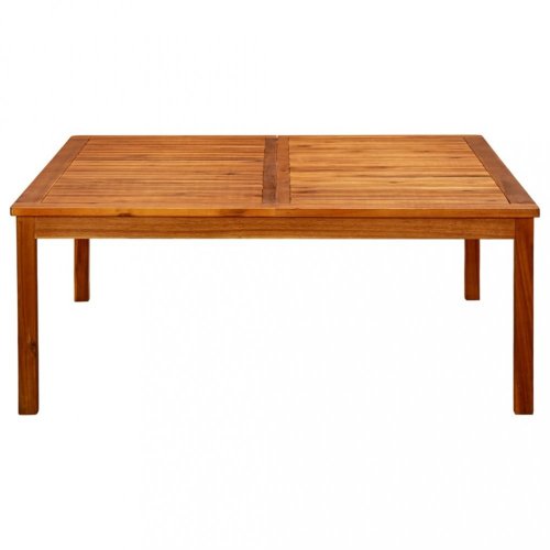 Zahradní konferenční stolek akácie Dekorhome - ROZMĚR: 45x45x36 cm