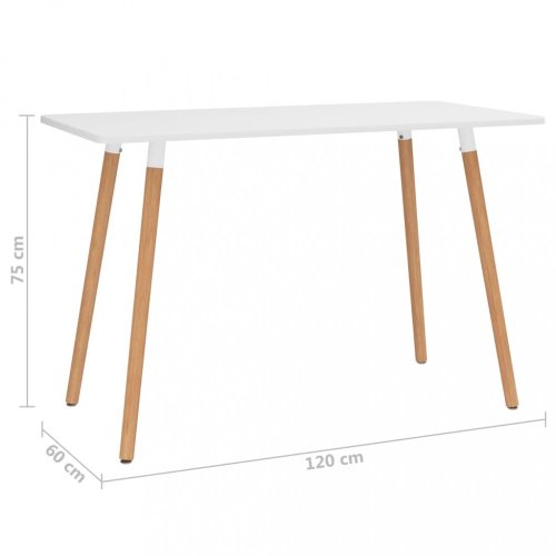 Jídelní set 4+1 buk / látka / plast Dekorhome