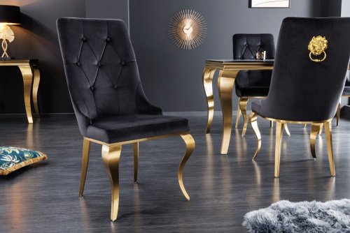 Chesterfield jídelní židle 2 ks ZETHOS Dekorhome