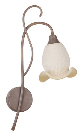 Patinovaná nástenná lampa Renesančná nástenná lampa