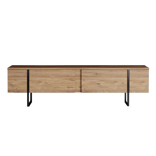 TV stolek Luxe - Atlantic Pine, Black
