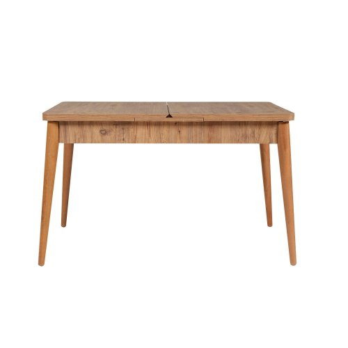 Jídelní set s rozkládacím stolem a lavicemi VINA, len