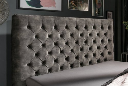 Chesterfield postel PALLAS Dekorhome - BAREVNÁ VARIANTA: Hořčicová