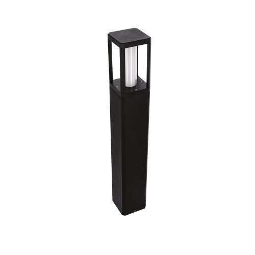 Záhradná LED lampa CROCUS – čierny stĺp 2x6W IP65 – moderné osvetlenie záhradných chodníkov