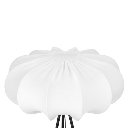 Stojacia lampa CAFEE’ s krémovým tienidlom latte 52 cm – škandinávsky štýl, stojaca lampa E27