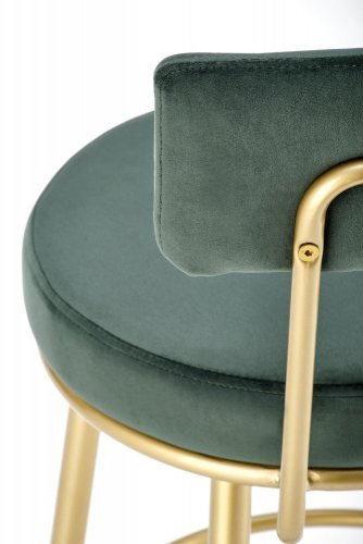 Barová židle H115 - BAREVNÁ VARIANTA: Zelená