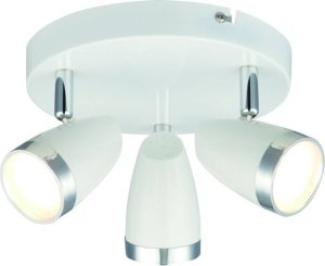 Biele LED stropné svietidlo, nástenné svietidlo, 3x40W, Blanca