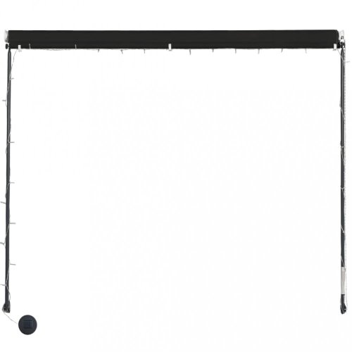 Zatahovací markýza s LED světlem 350x150 cm Dekorhome