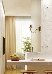 Nástenná lampa 1xE14 MUSE PATINA