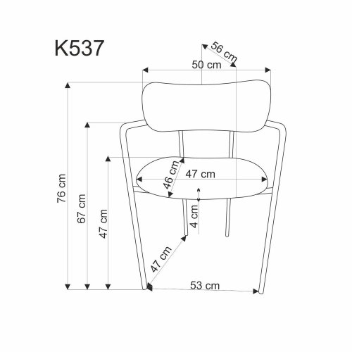 Jídelní židle K537