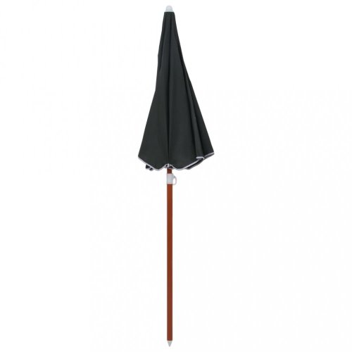 Slunečník s ocelovou tyčí Ø 155 cm Dekorhome - BAREVNÁ VARIANTA: Krémová