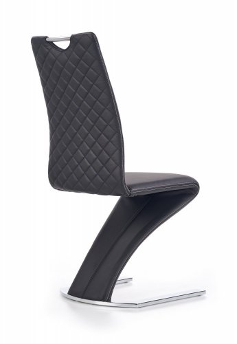 Jedálenská stolička K291 - BAREVNÁ VARIANTA: Čierna