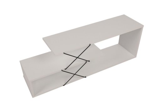 TV stolek Zigzag - White