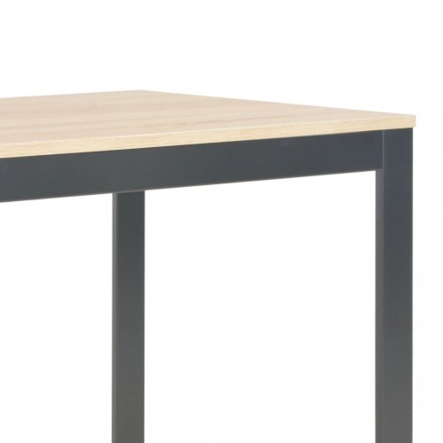 Psací stůl 120x60 cm dřevotříska / ocel Dekorhome