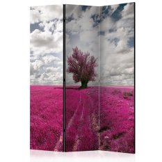 Paraván - Magenta meadow [Room Dividers]
