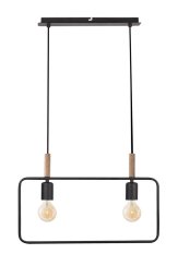 Závěsná lampa FRAME 2xE27