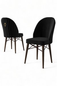 Súprava stoličiek (4 kusy) Ritim - Black, Brown