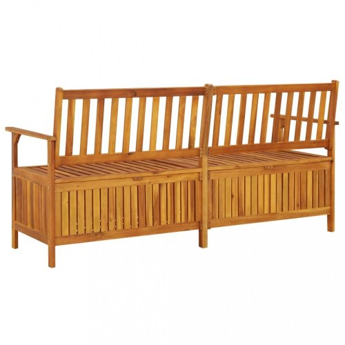 Úložná lavice 170 cm masivní akáciové dřevo