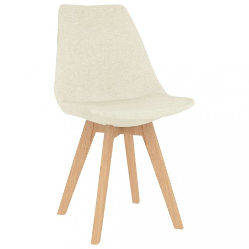 Jedálenský set 4 + 1 buk / látka / plast Dekorhome