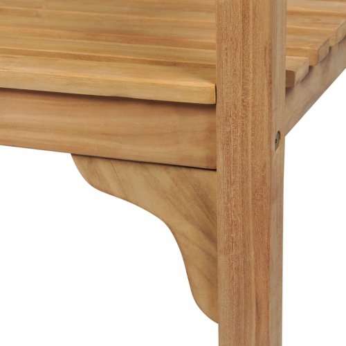 Zahradní lavice masivní teak Dekorhome