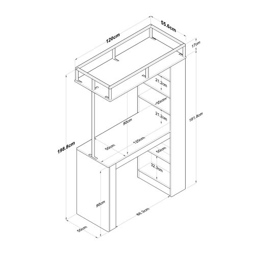Barový stůl JA117 - 3173