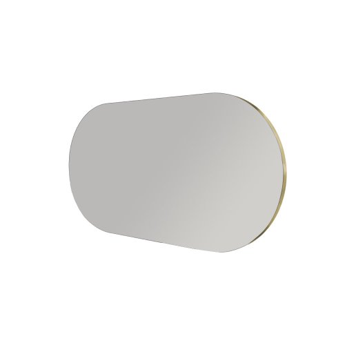 Zrkadlo Riors - Dark Grey, Gold