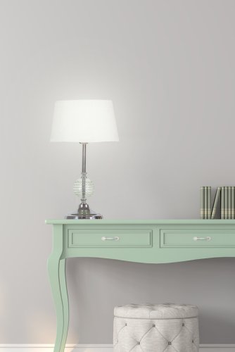 Světle zelená stolní lampa Fero