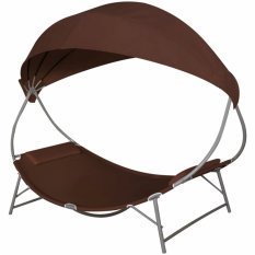 Záhradné ležadlo s baldachýnom