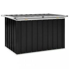 Záhradný úložný box pozinkovaná oceľ Dekorhome