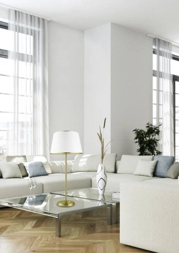 Patinovaná kancelárska stolová lampa 40W E14 Ibis