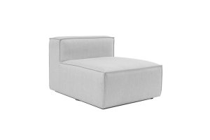 Kreslo / Jednomiestna pohovka Fora O1 - Light Grey