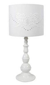 Bílá kancelářská stolní lampa Lans