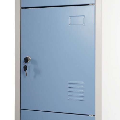 Kancelárska uzamykateľná skrinka T163 - BAREVNÁ VARIANTA: Svetlo modrá