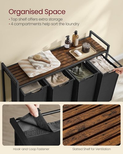 Koš na prádlo MADERA III