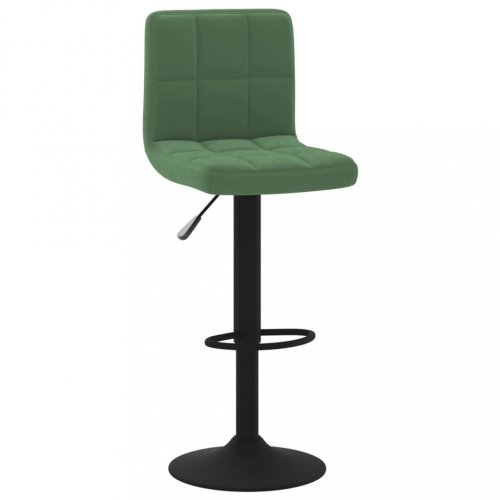 Barová stolička zamat / kov Dekorhome - BAREVNÁ VARIANTA: Tmavo zelená